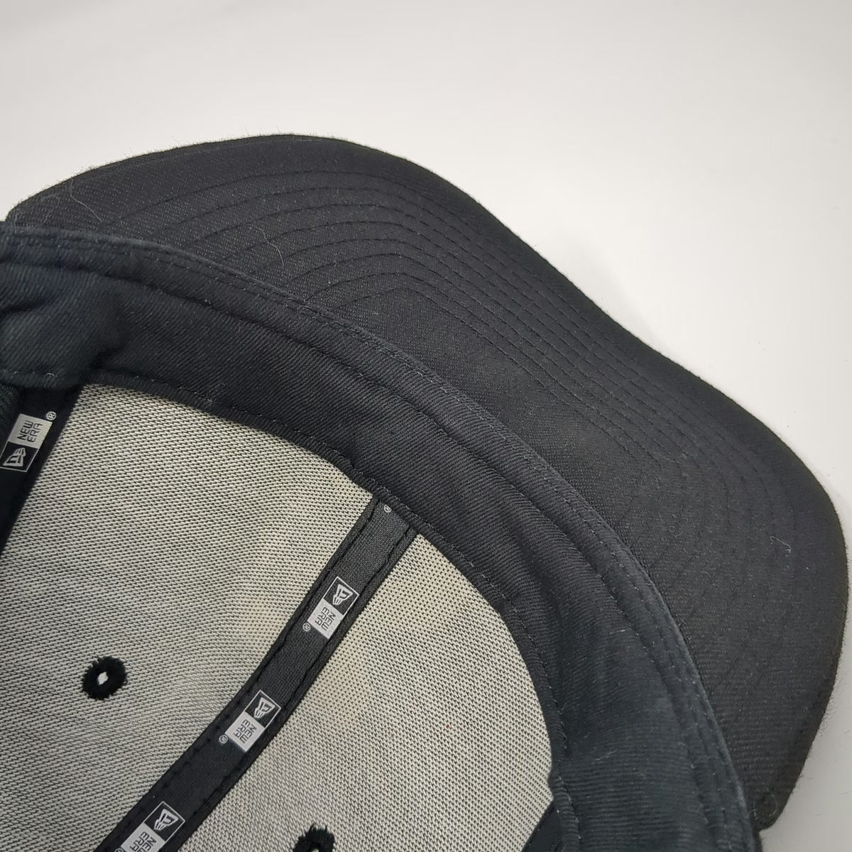 New Era Snapback Black OSFM Chance The Rapper 3 Wool Flat Bill Adjustable Hat