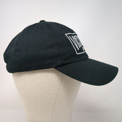 Victoria Sport Baseball Cap Black One Size Adjustable Embroidered Cotton Hat