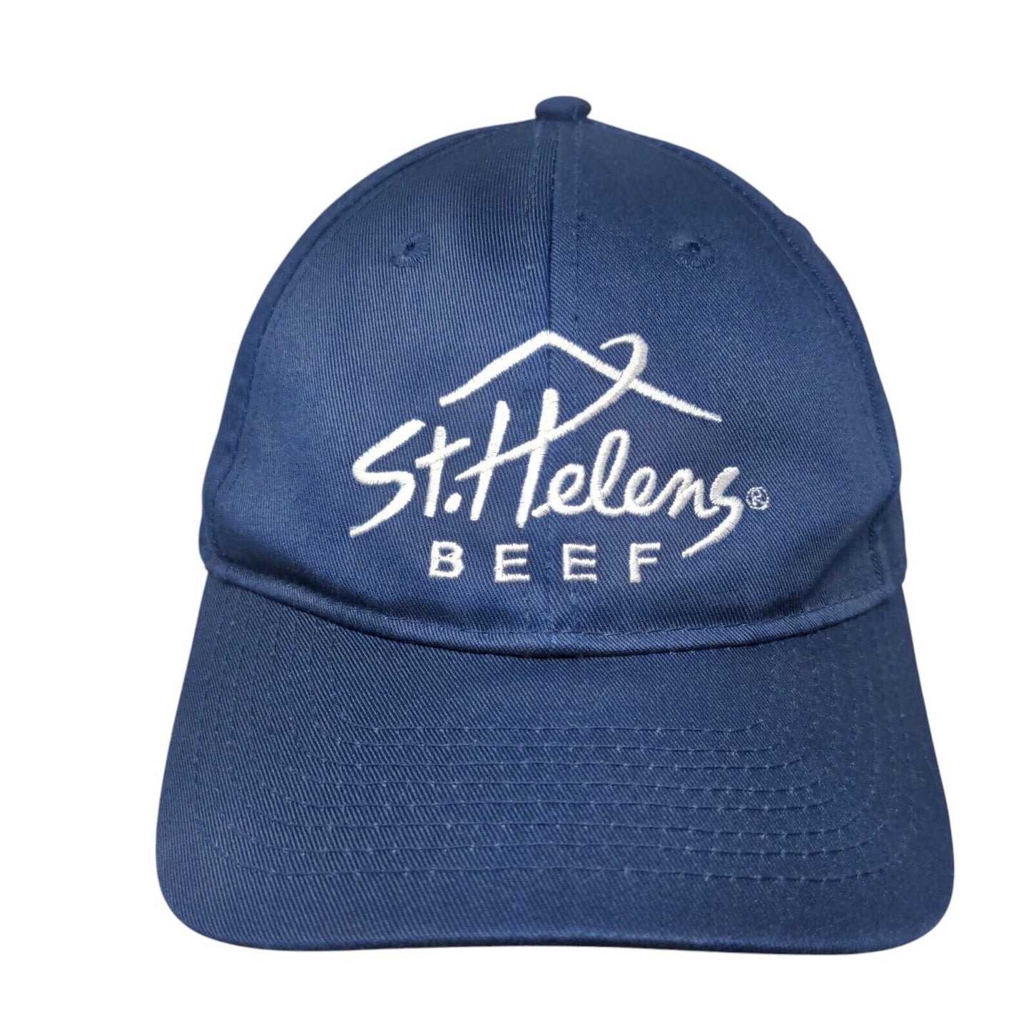 St. Helens Beef Slideback Hat Blue One Size Embroidered Port Authority