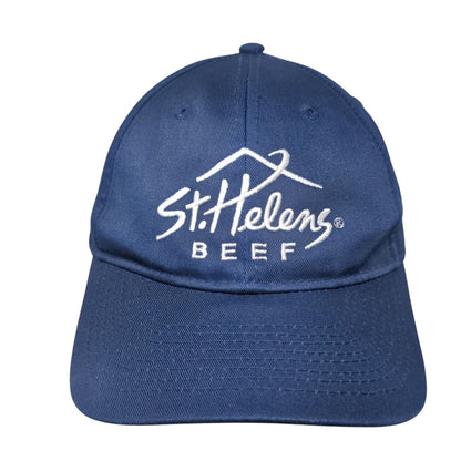 St. Helens Beef Slideback Hat Blue One Size Embroidered Port Authority