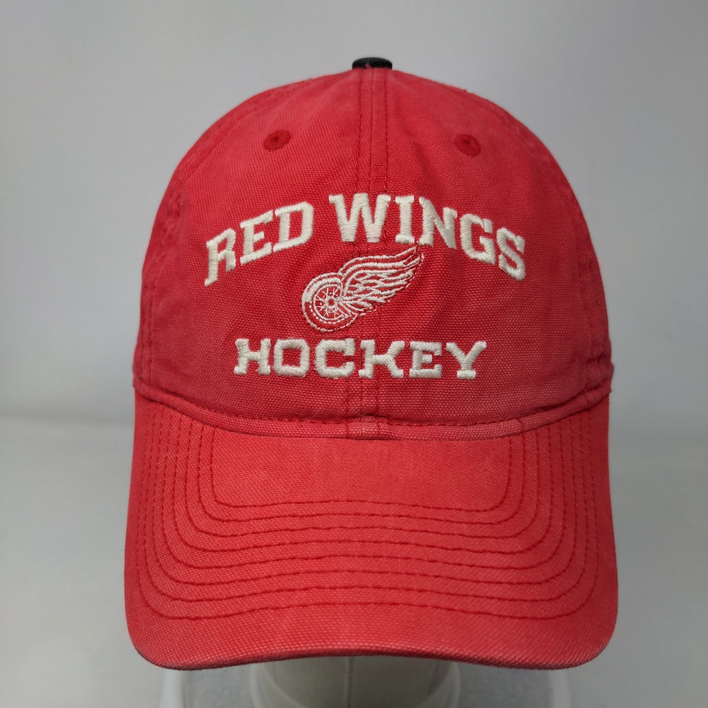 Detroit Red Wings NHL Slideback Hat Red Reebok OSFA Embroidered Logo Hockey