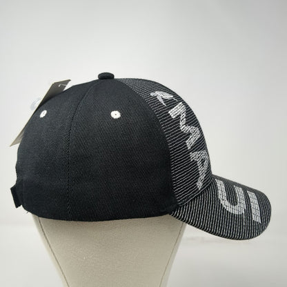 Island Crew Hawaii Baseball Cap Black One Size Hawaii Aloha Turtle Honu Hat