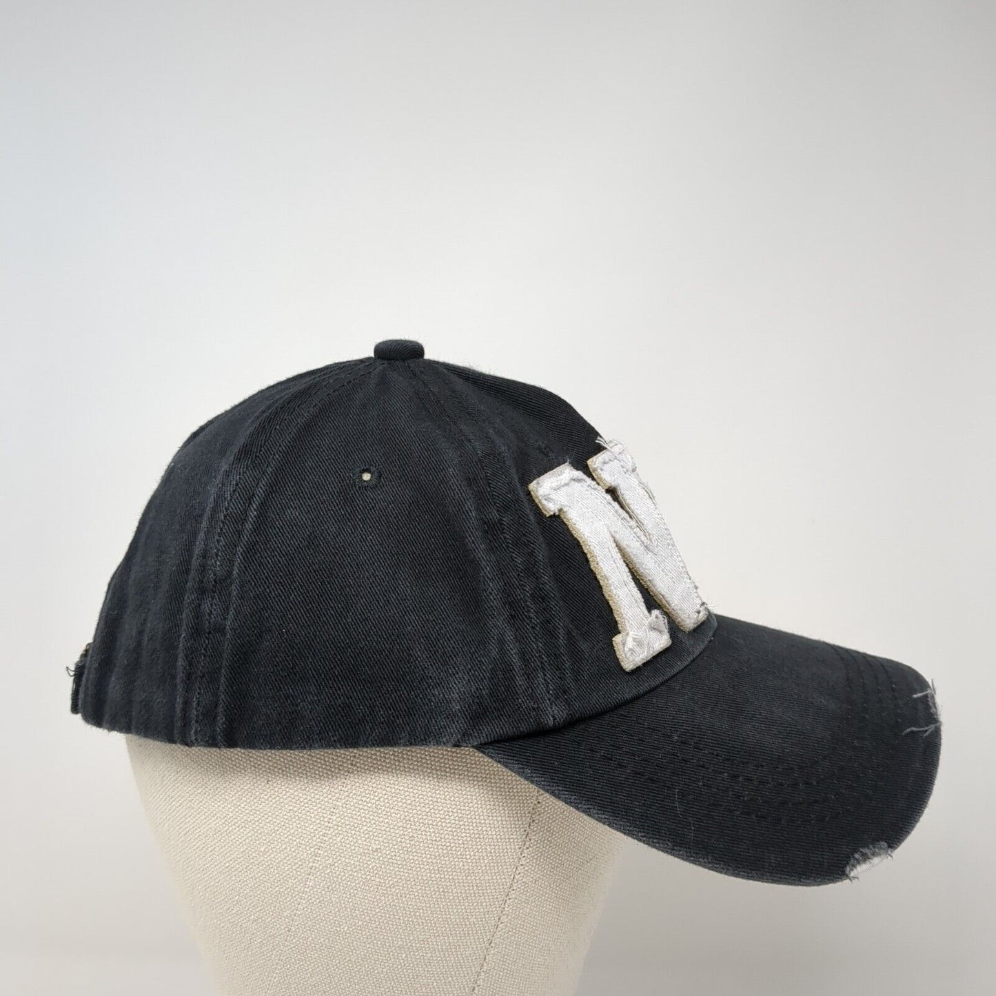 NY Air Force New York Slideback Hat Black One Size Adjustable 6 Panel