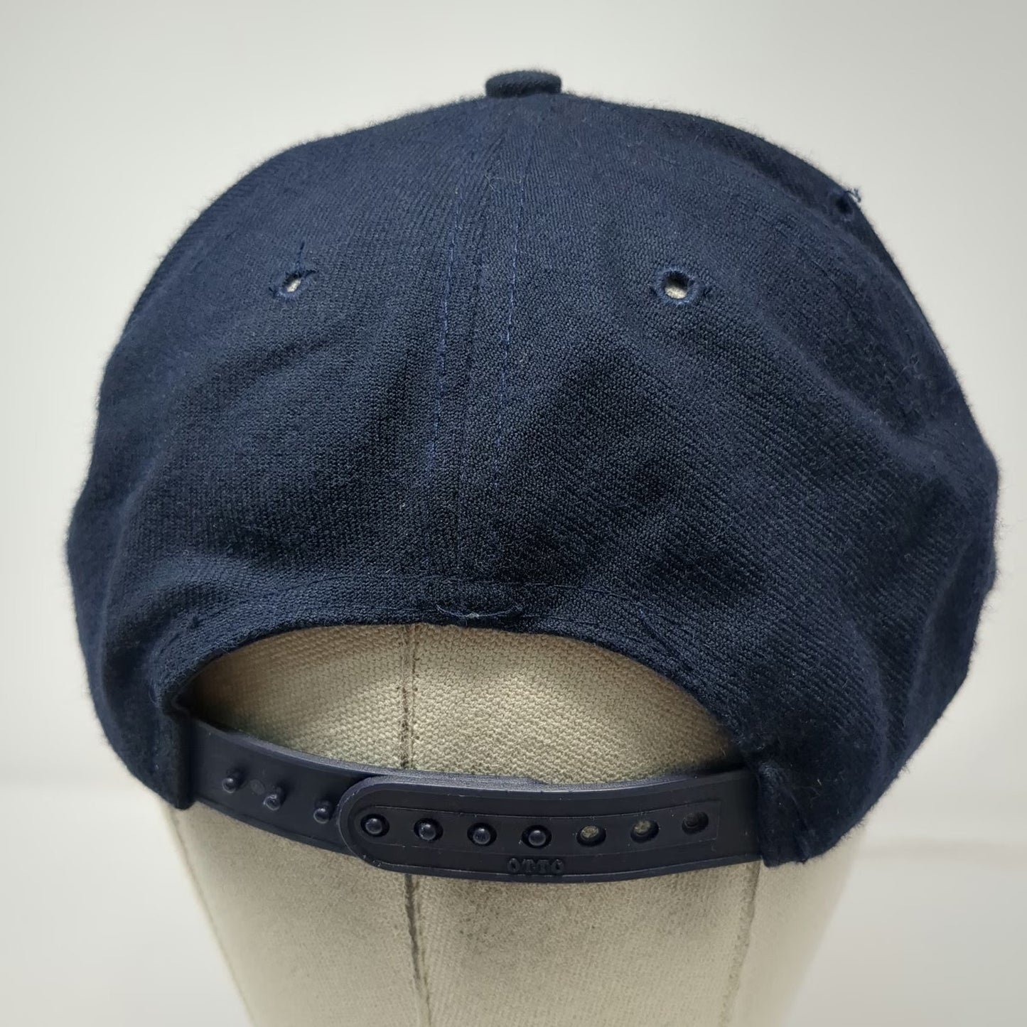 Otto Snapback Blue Hat One Size Nonpareil Logo Green Underbrim 6 Panel Acrylic