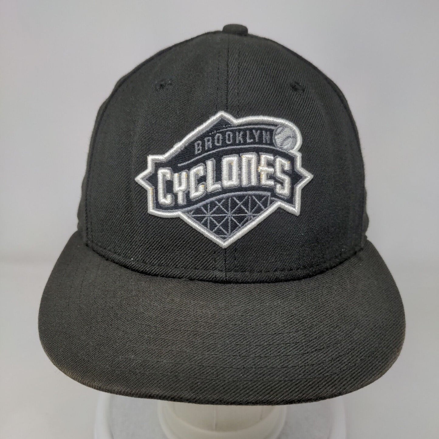 Brooklyn Cyclones New Era 59Fifty Fitted Hat Black 7 5/8 Embroidered Logo MLB