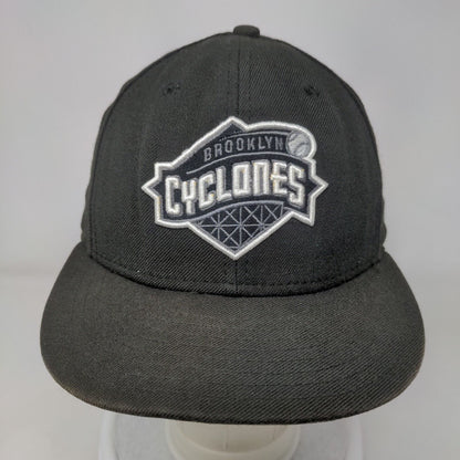 Brooklyn Cyclones New Era 59Fifty Fitted Hat Black 7 5/8 Embroidered Logo MLB