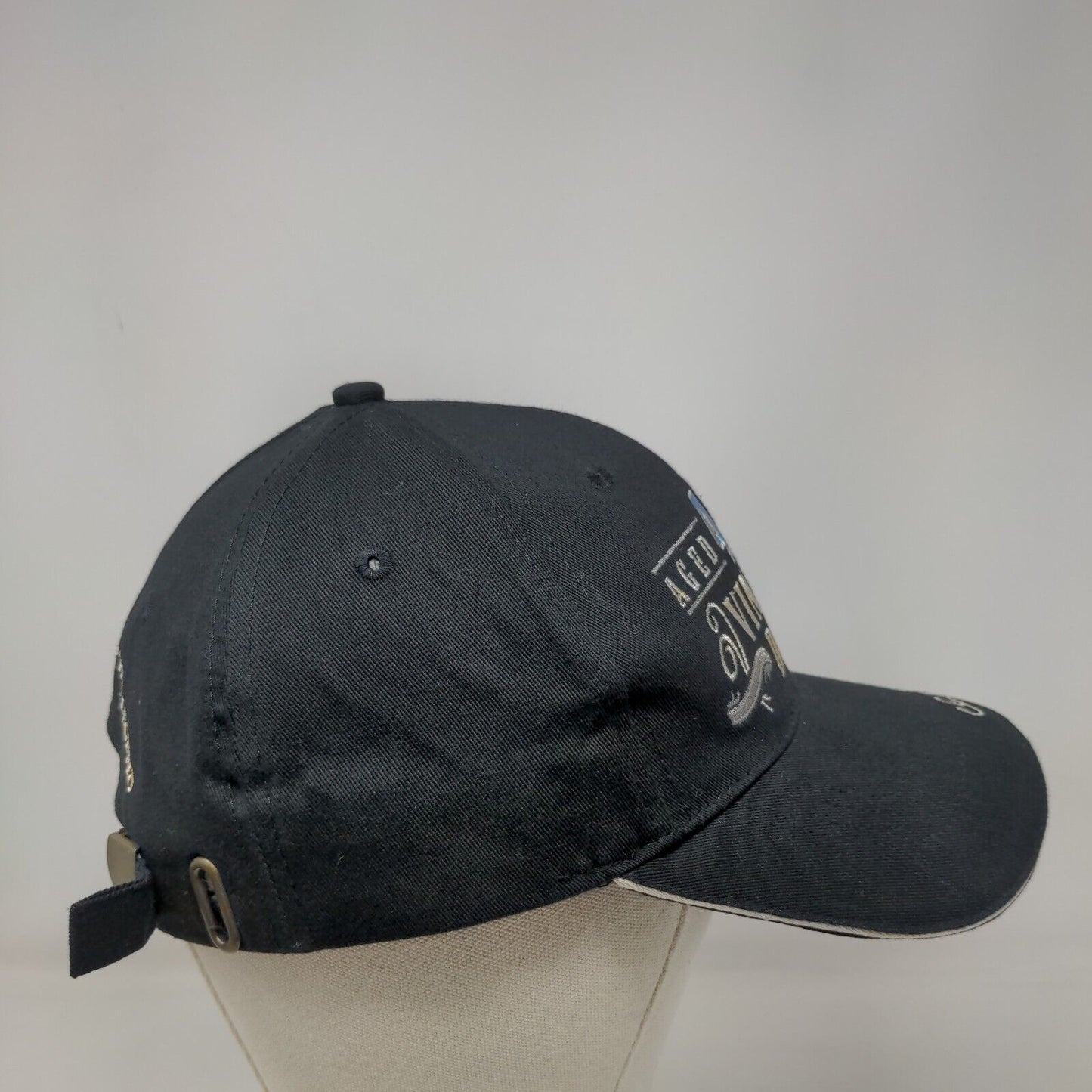 Aged 40 Years Vintage Dude Slideback Hat Black One Size Adjustable Laid Back