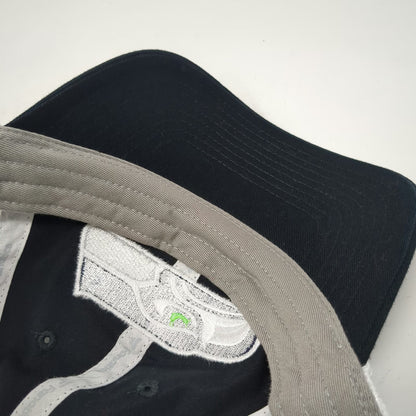 Fanatics Seattle Seahawks NFL Trucker Hat Black One Size Mesh Back Snapback Logo