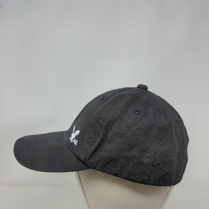 AE American Eagle Outfitters Snapback Hat Gray One Size Embroidered 6 Panel