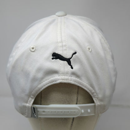 Puma Snapback Hat White One Size Golf Flexfit 110 University Central Arkansas