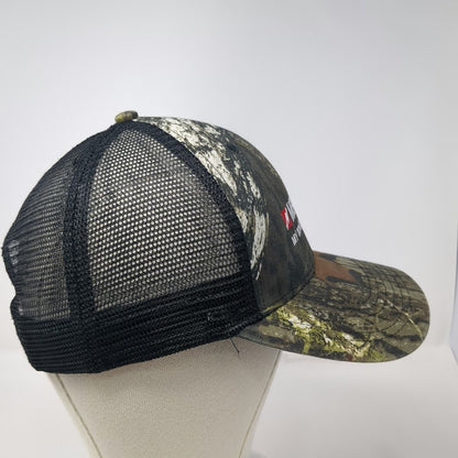 Cap America Trucker Hat Green OSFM Mennekes My Power Connection Camo Snapback