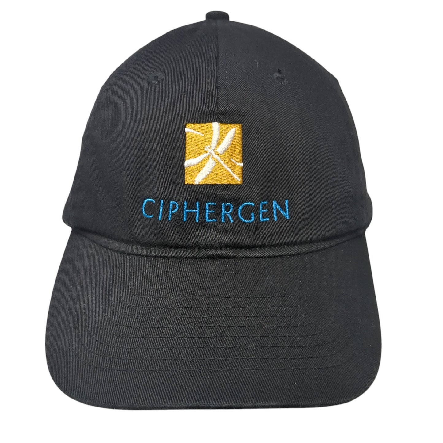 Ciphergen Fitted Hat Black XL Embroidered Toppers Stretch Cap Outdoor