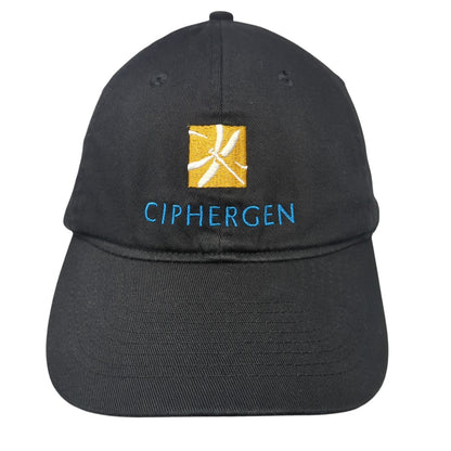 Ciphergen Fitted Hat Black XL Embroidered Toppers Stretch Cap Outdoor