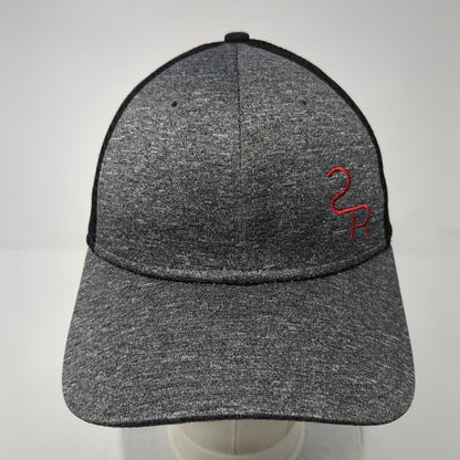 Requa Bros. Fitted Mesh Back Hat Gray M-L Colorblock New Era 39Thirty