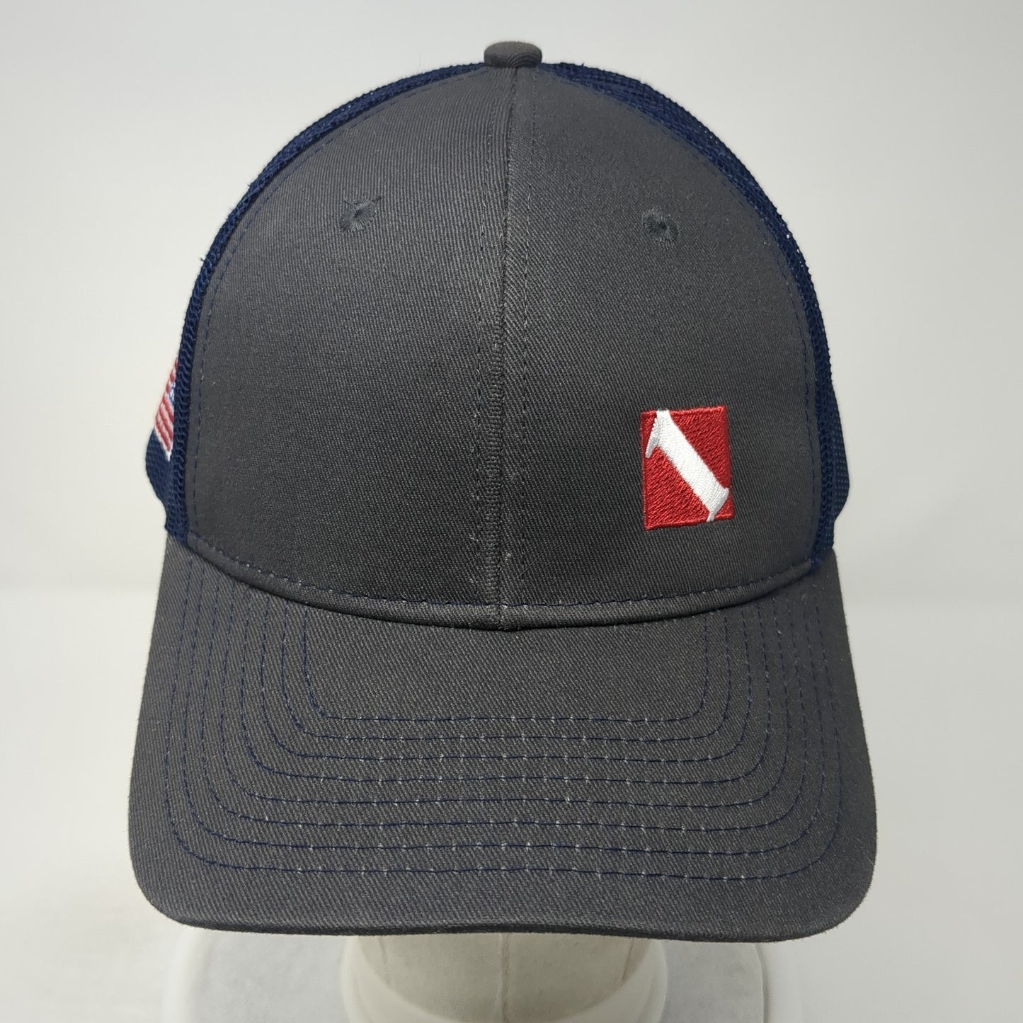 J.M Thomas Forest Products Trucker Hat Multi OS Adjustable Mesh Port Authority