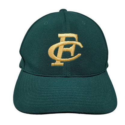 FC Lyons Strapback Hat Green Embroidered Logo Pacific Headwear