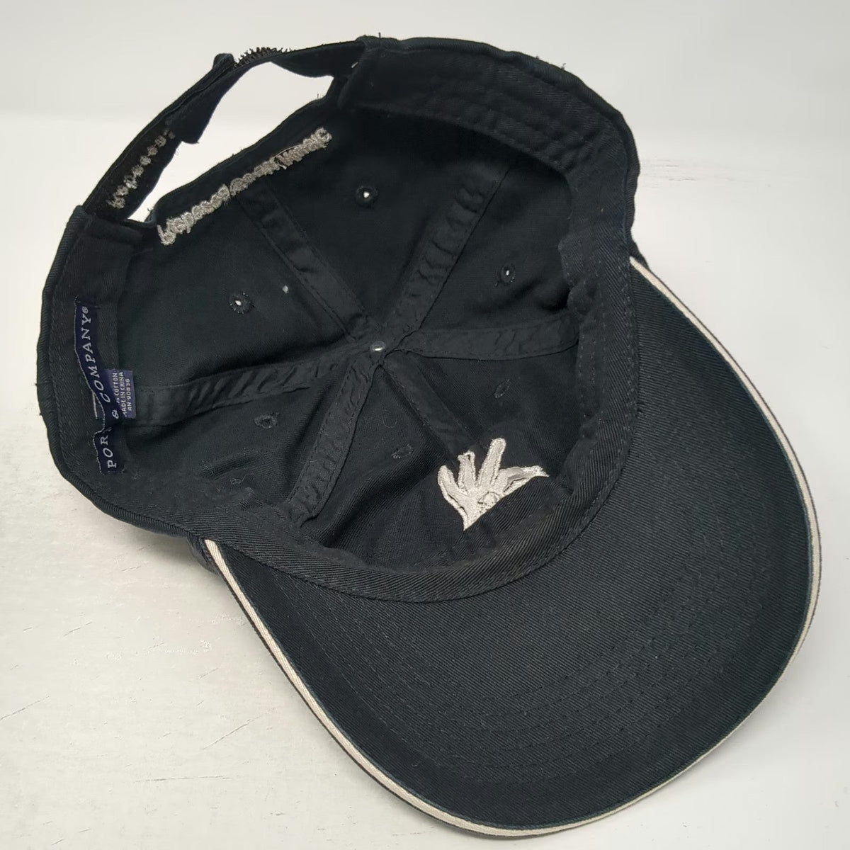 Port & Company Baseball Cap Black One Size Strapback Chik Eads Music Hat