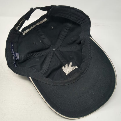 Port & Company Baseball Cap Black One Size Strapback Chik Eads Music Hat