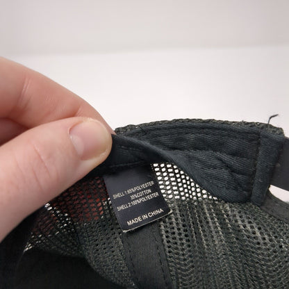 Sandy McLeod Memorial Snapback Trucker Hat Gray One Size Mesh Back