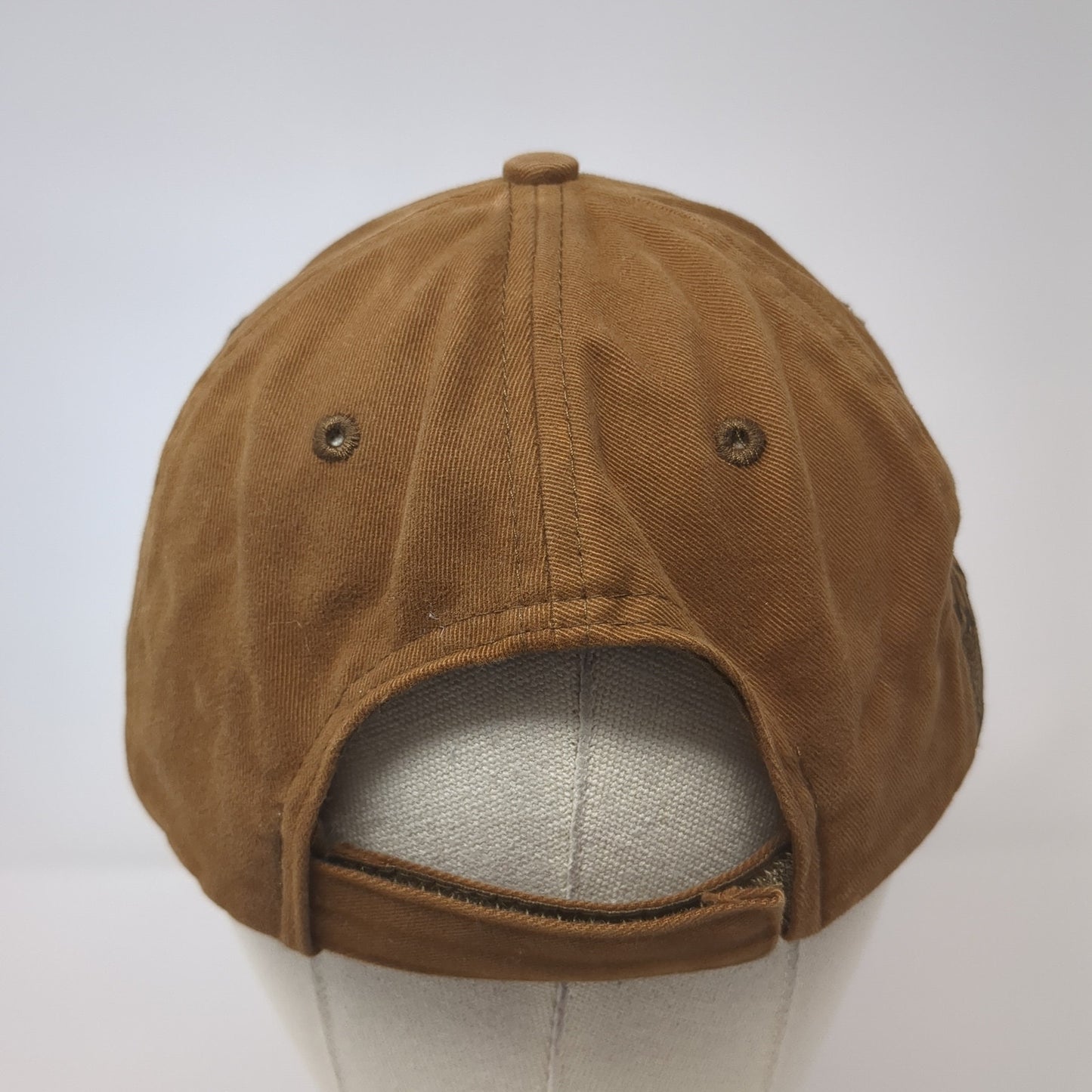 Garst Strapback Hat Brown One Size Adjustable Embroidered Wildlife Series