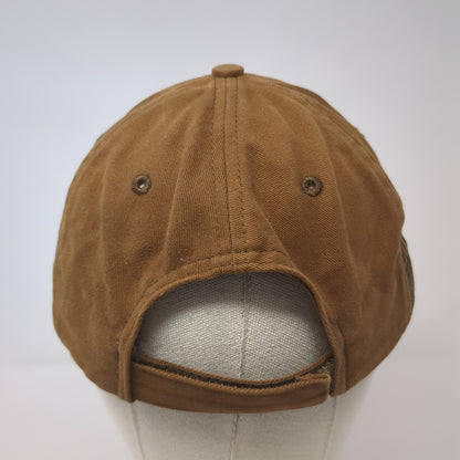 Garst Strapback Hat Brown One Size Adjustable Embroidered Wildlife Series