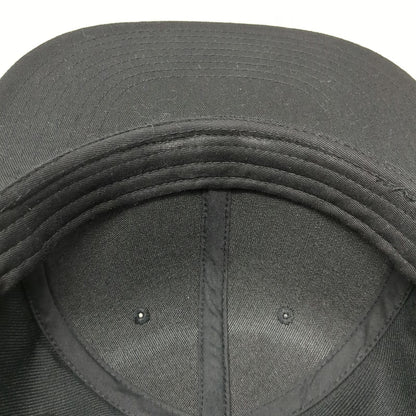Otto Snapback Hat Black One Size Go Rogue Patch Flat Brim Acrylic Wool