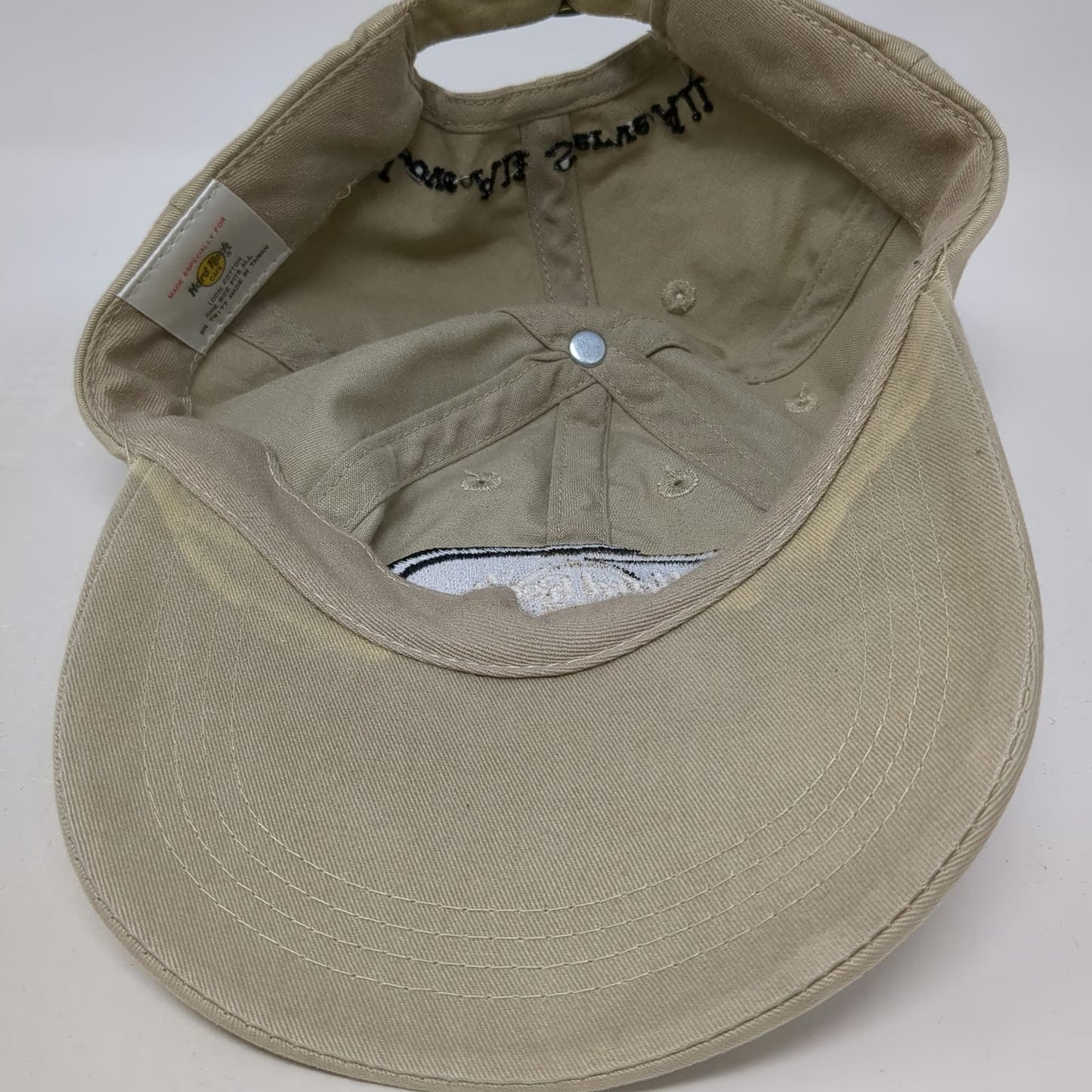 Hard Rock Cafe London Baseball Cap Beige One Size Love All Serve All Cotton Hat