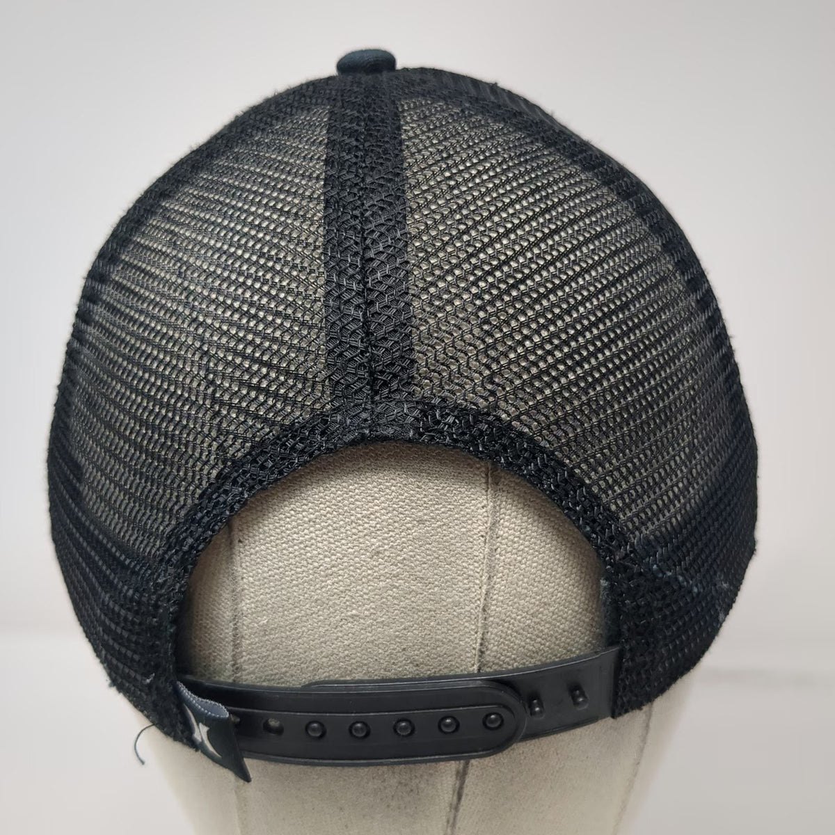 Hurley Trucker Hat Black One Size Blue Yellow Green Graphic Logo Mesh Snapback
