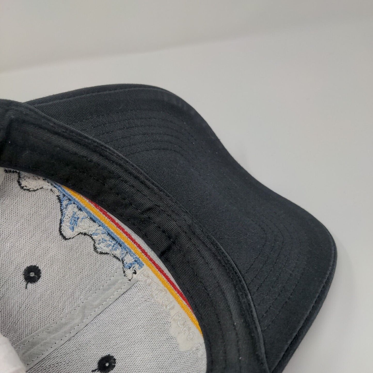 Redfish Lake Lodge Snapback Trucker Hat Black One Size Mesh Back Gear For Sports