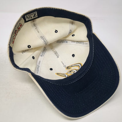 Zephyr California Golden Bears NCAA Beige Baseball Cap 7 1/8 Fitted Wool Hat