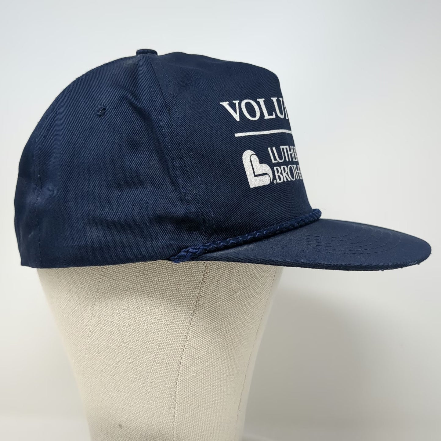 Loving & Associates 5 Panel Blue One Size Volunteer Lutheran Brotherhood Hat