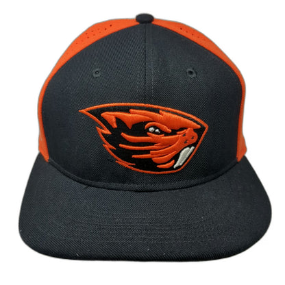Nike Oregon State Beavers NCAA Cap Black Orange One Size Dri-Fit Perforated Hat