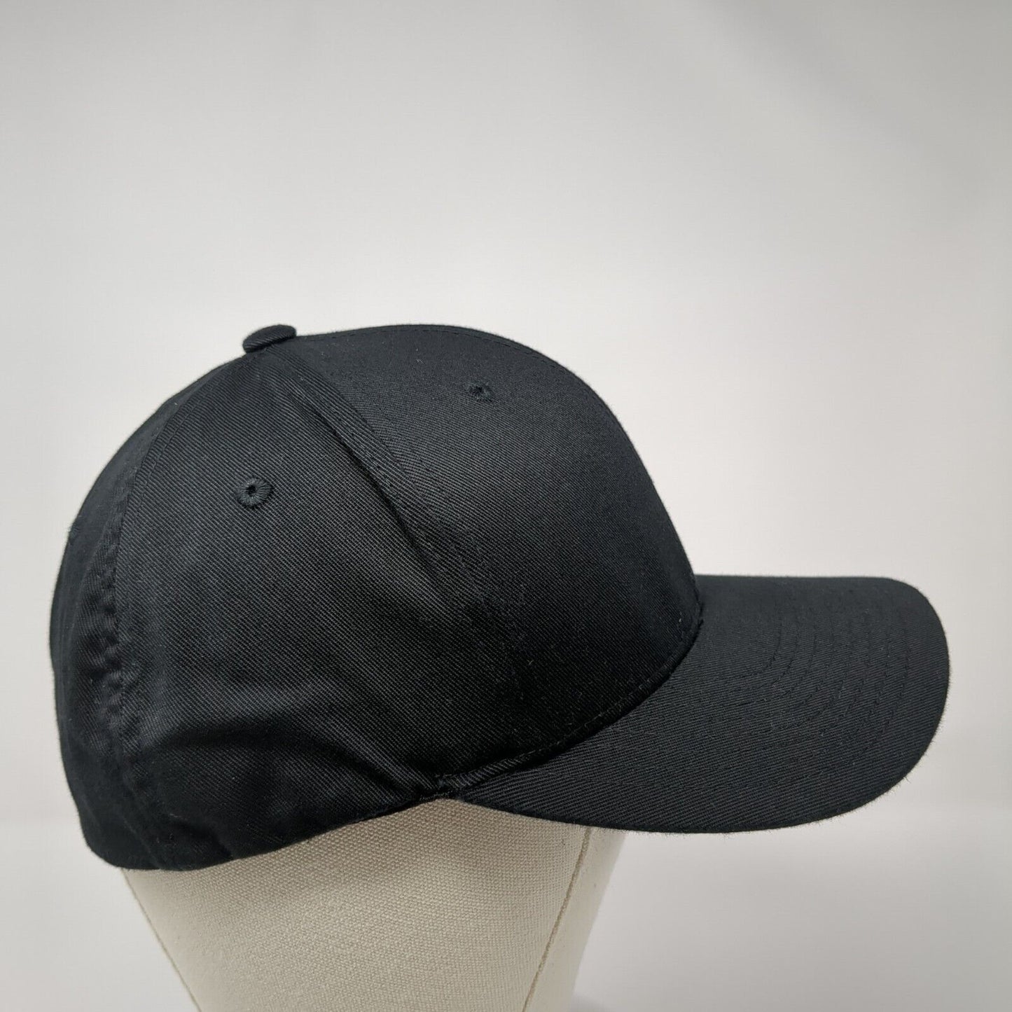 BuzzBox Premium Cocktails Fitted Hat Black L-XL 6 Panel Flexfit Yupoong