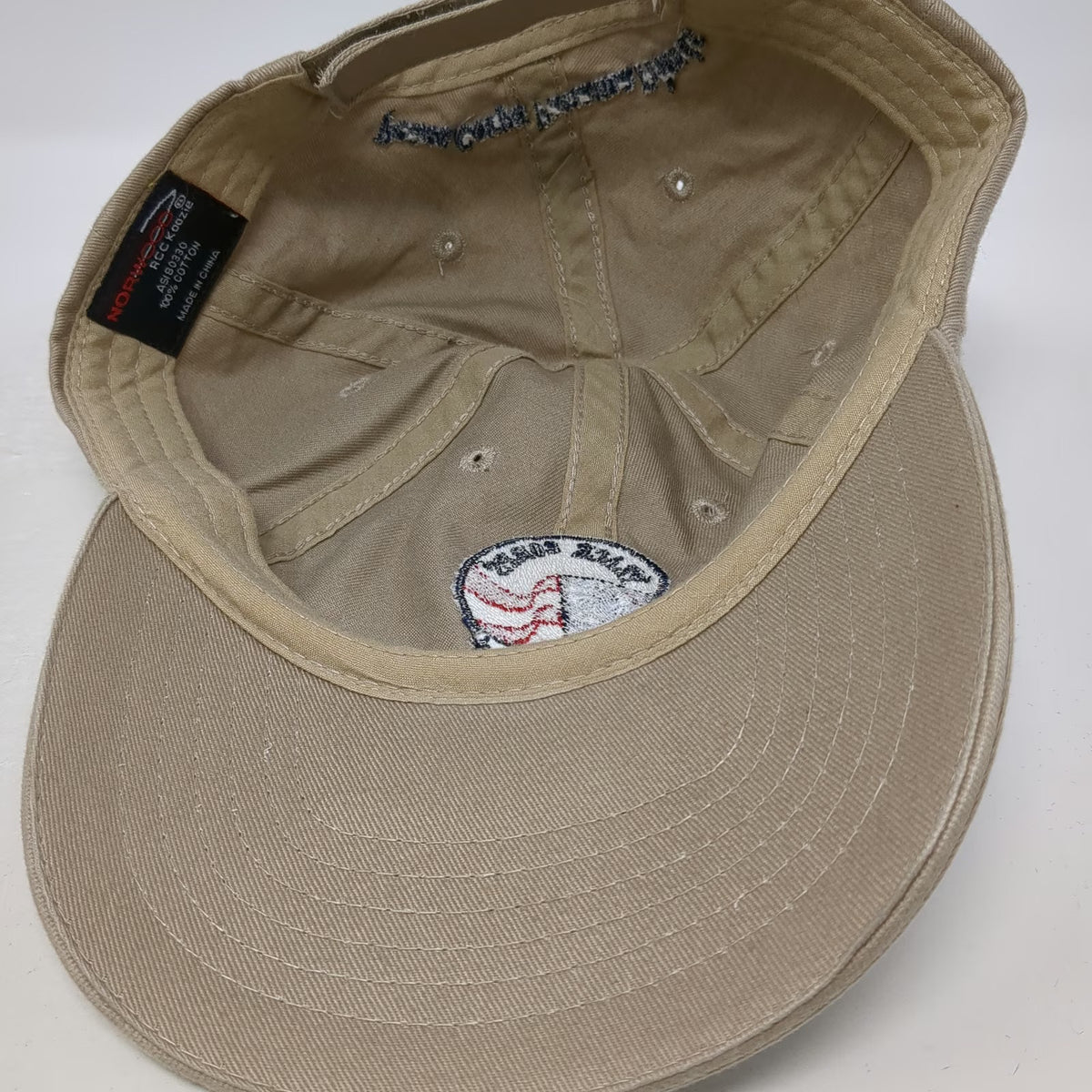 Norwood Peace Corps Panama Friends Hat Beige Baseball Cap One Size Strapback