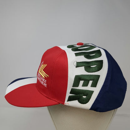 GSI Snapback Blue Red White One Size Utah Copper Safety Excellence Mining Hat