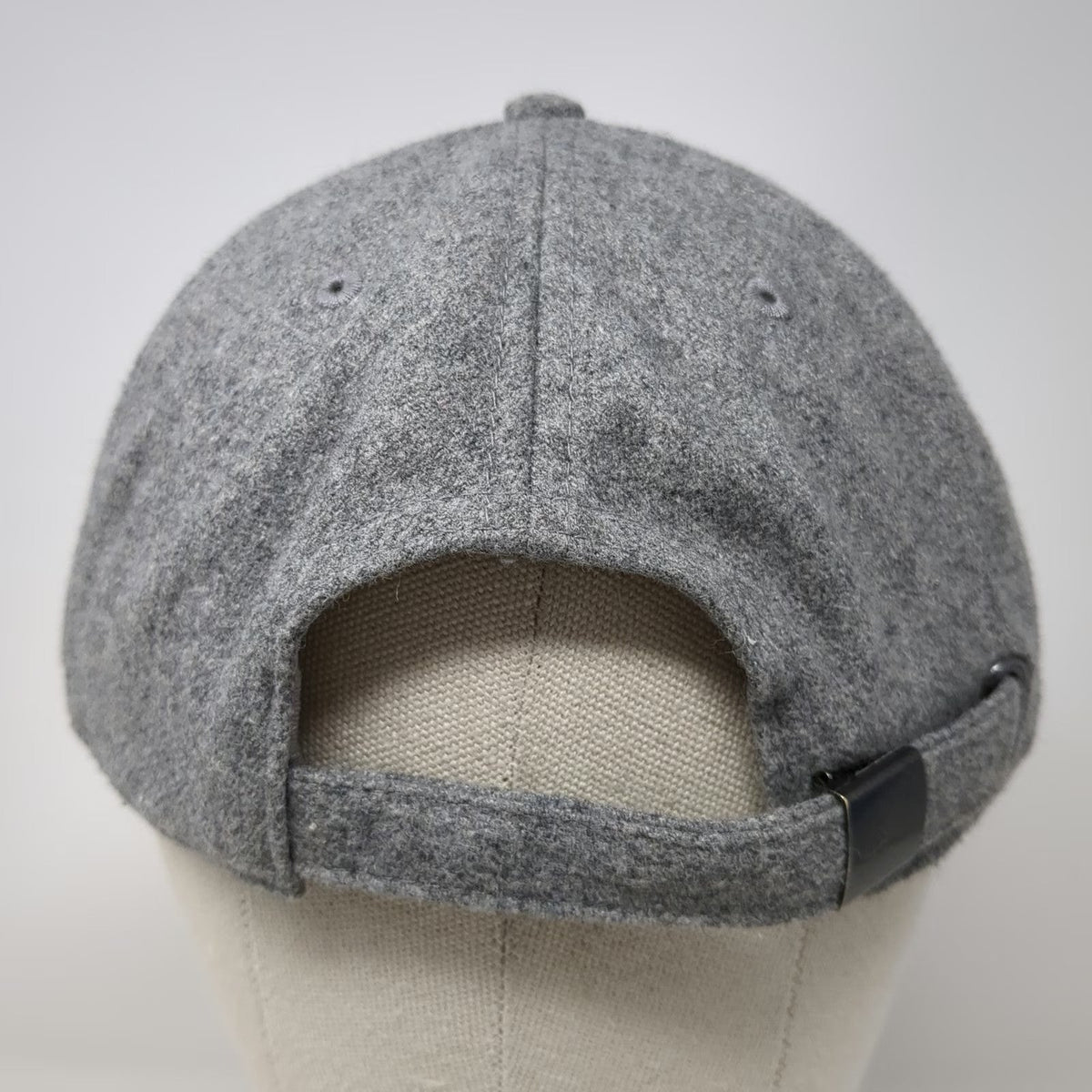 AS Colour Baseball Cap Gray One Size Sun Valley Idaho Moose Patch Wool Blend Hat