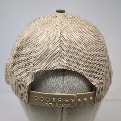 Richardson Trucker Hat Brown One Size Mesh Back Prescott Cattle & Consulting