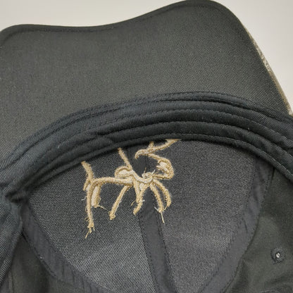 Rocky Mountain Elk Foundation Baseball Cap Black Camo One Size Strapback Hat
