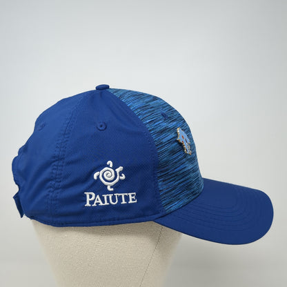 Paiute Strapback Hat Blue One Size Adjustable Mid Fit Ahead Performance