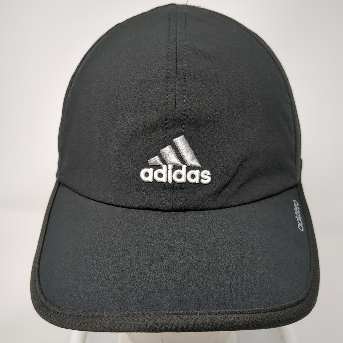 Adidas Baseball Cap Black One Size Adizero Mesh Lightweight Performance Hat