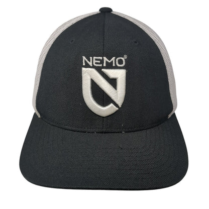 Nemo Snapback Mesh Back Trucker Hat Black One Size Adjustable Colorblock