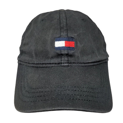 Tommy Hilfiger Slideback Hat Black Size OS Embroidered Logo Adjustable