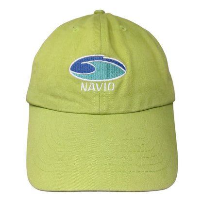 NAVIO Slideback Hat Green OSFM Adjustable Embroidered Dorfman Pacific Co.