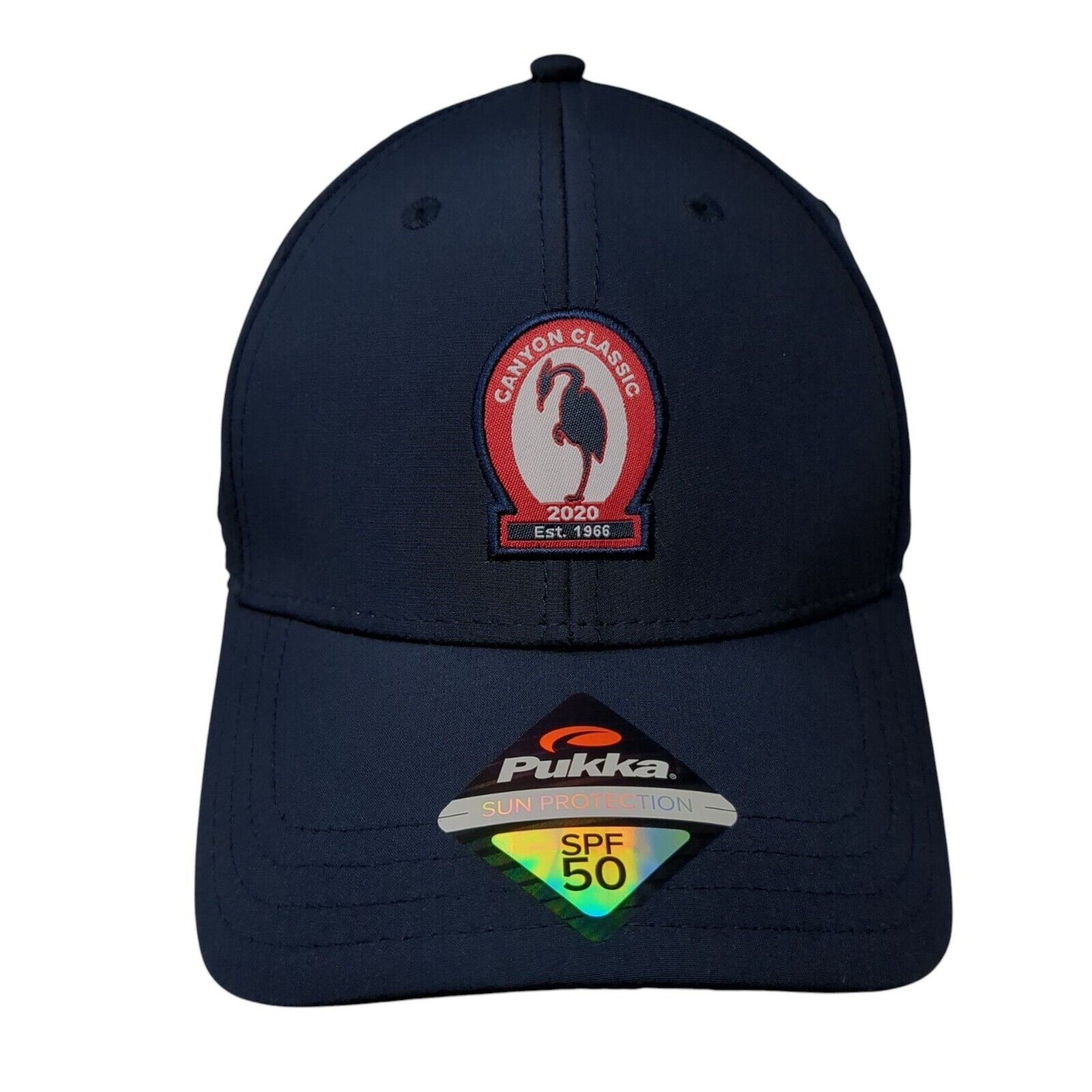 Canyon Classic 2020 Strapback Hat Blue One Size Sun Protection Pukka