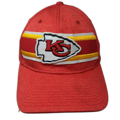 New Era Kansas City Chiefs NFL Red Baseball Cap L Stretch Fit 39THIRTY Logo Hat