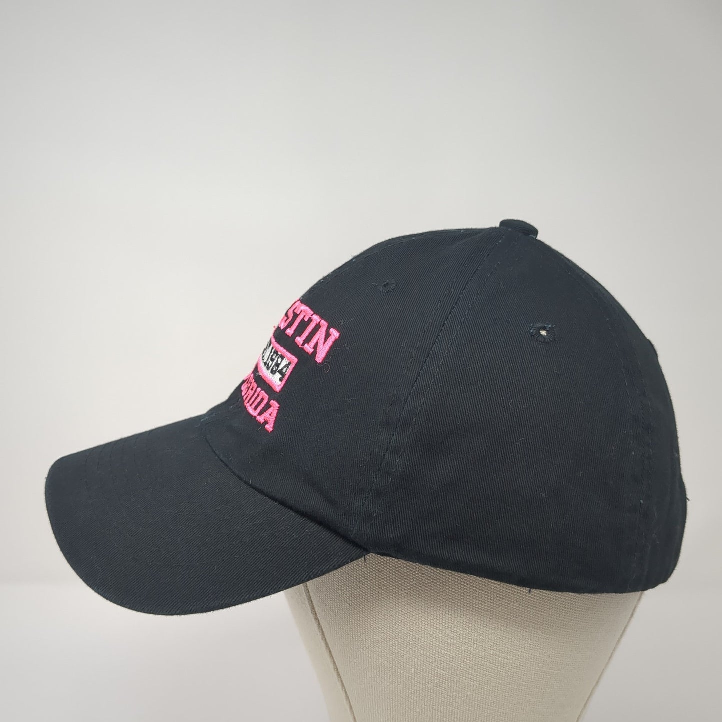 Destin Florida Est. 1984 Slideback Hat Black One Size Embroidered