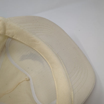 Alaska Snapback Hat Tan One Size Adjustable Patriotic Arctic Circle Cotton