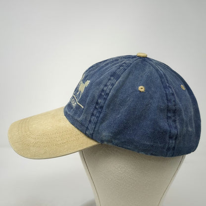 HATS Baseball Cap Blue One Size Embroidered Horse Chincoteague Souvenir hat