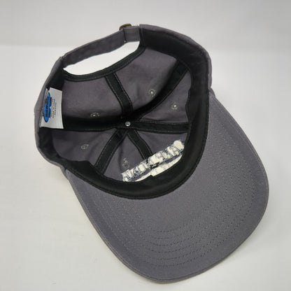 Lake Nona Cheerleading Slideback Hat Gray One Size Adjustable Embroidered BIG X