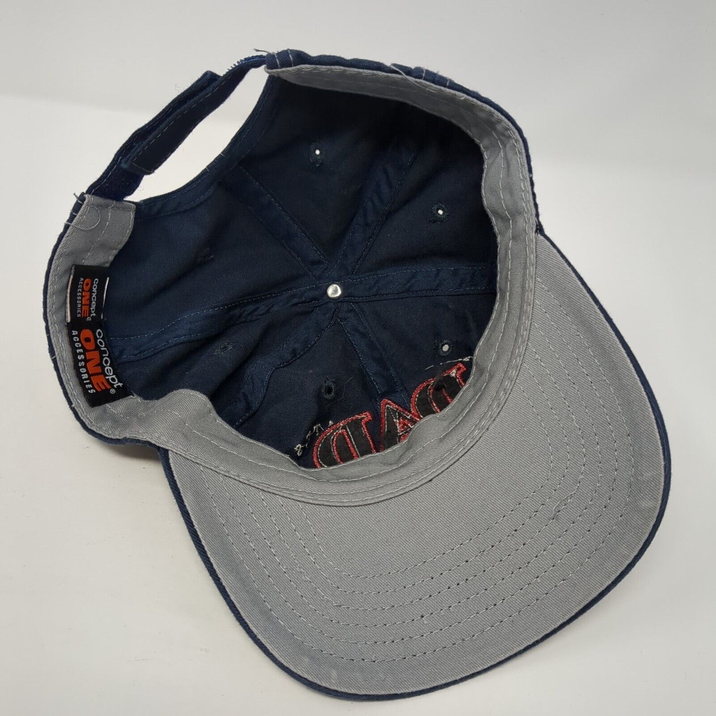 World's Greatest Dad Strapback Hat Blue One Size Concept One 6 Panel